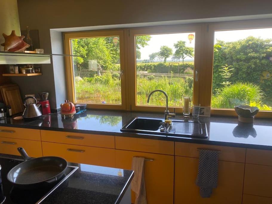 Ferienwohnung Kunst Und Natur In Worpswede Exterior foto